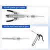 Coupler Kit with 90 Degree Fitting Piece, Flexible Hose and Clamp Body for Vehicle Service and Equipment Lubrication Daily Tasks and Care