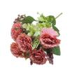 Artificial Peony Bouquet Home Decor Living Room Table Centerpiece Silk Flower Arrangement In Multiple Colors