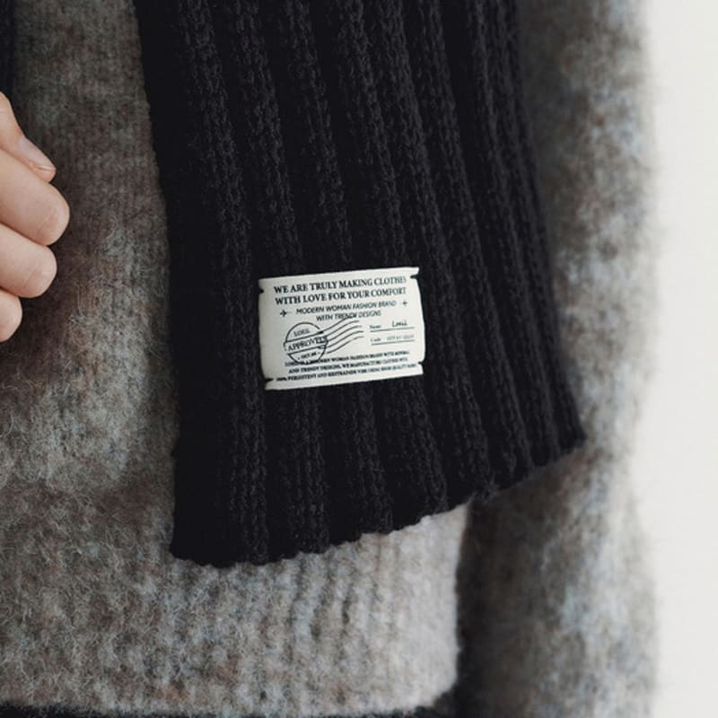 LOEIL Signature Cable Muffler - Black