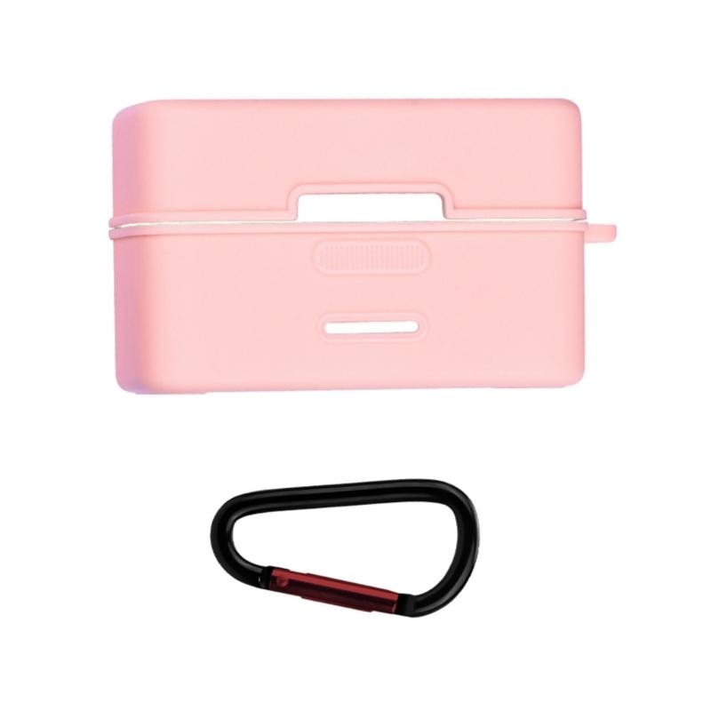 Silicone Microphones Protective Sleeve Microphones Skin Cover Shockproofs AntiDrop Access for Mic Mini Microphones розовый