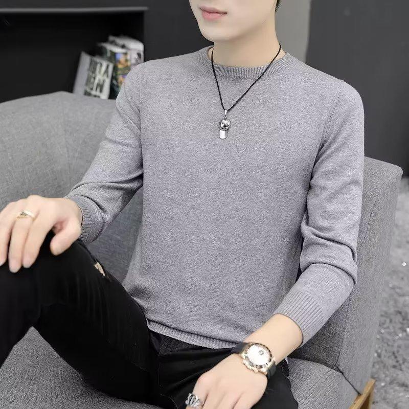Herren Herbst Winter Neu Wollmischung Rollkragen Quiet Luxury Langarm Basisschicht High End Mode Pullover