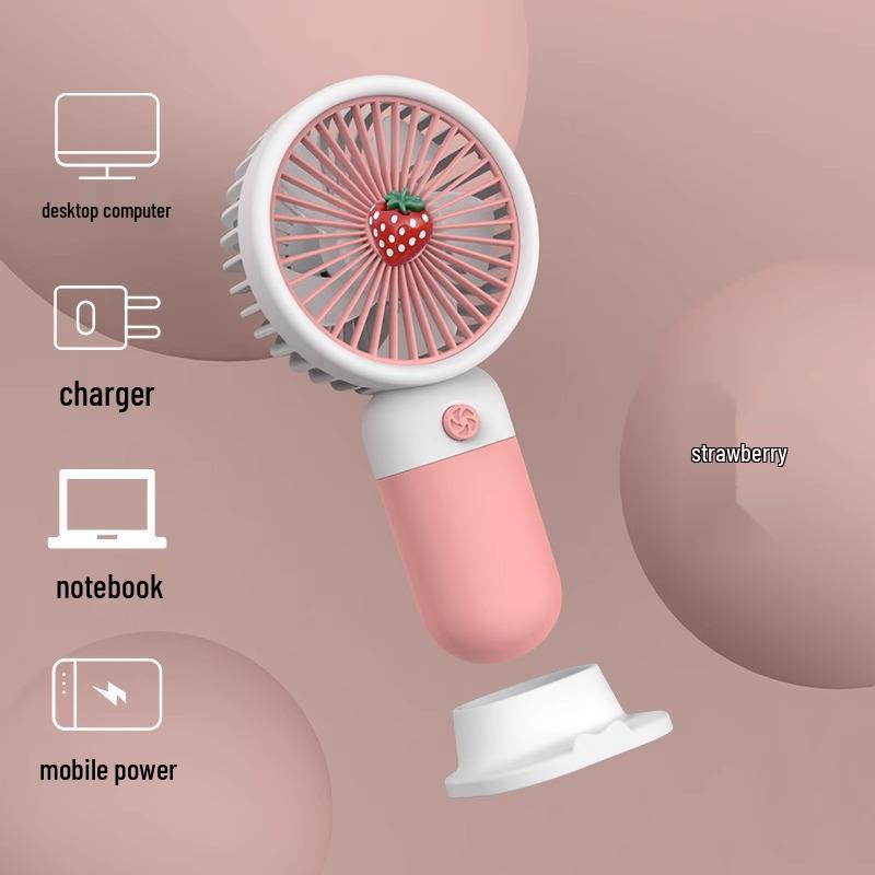 

Portable USB Desktop & Handheld Fan for Office, Dorm, and Outdoor Use Standard