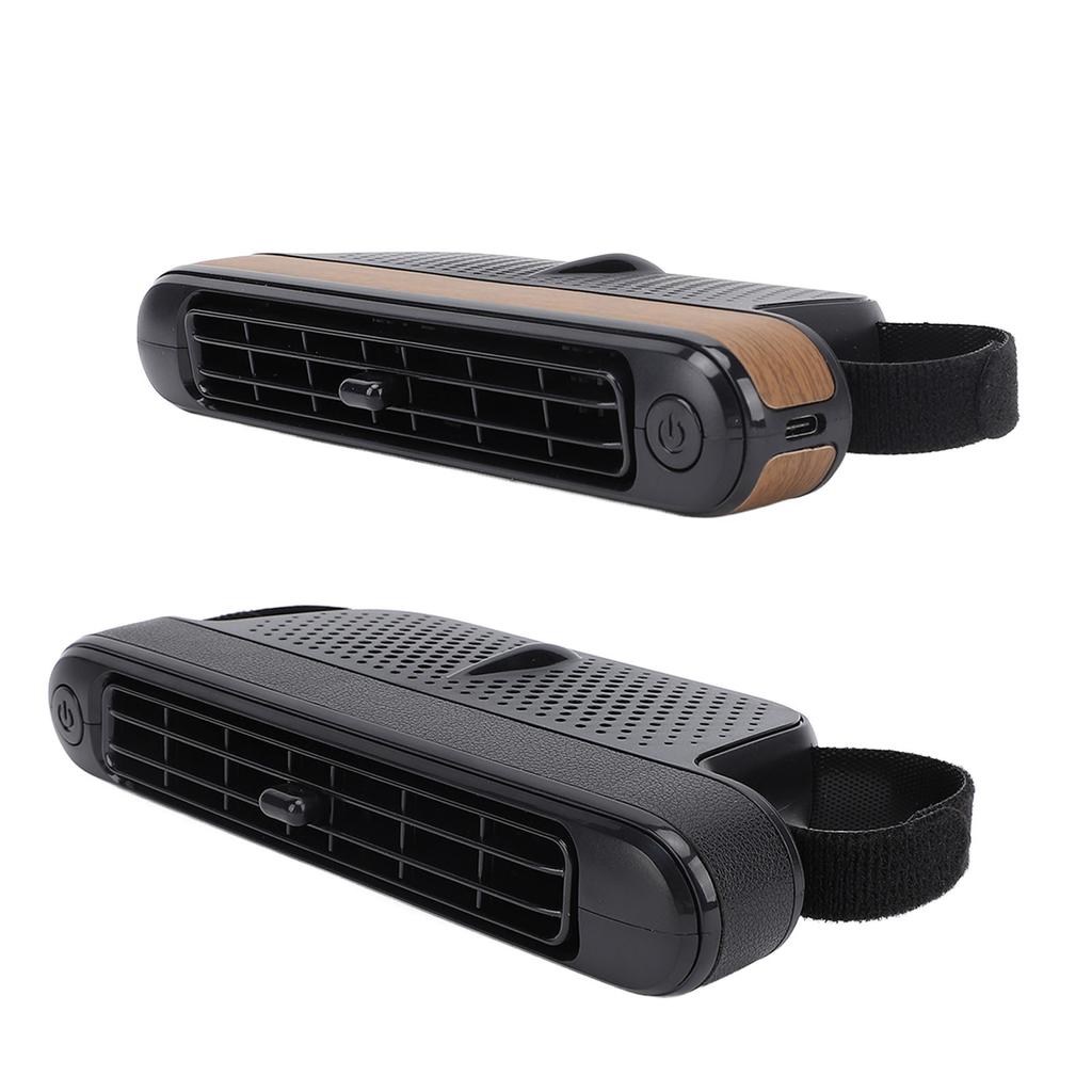 Car Fan for Backseat Seat Cooling Fan 3 Speeds Bladeless USB Car Headrest Fan for Front Rear Seat An