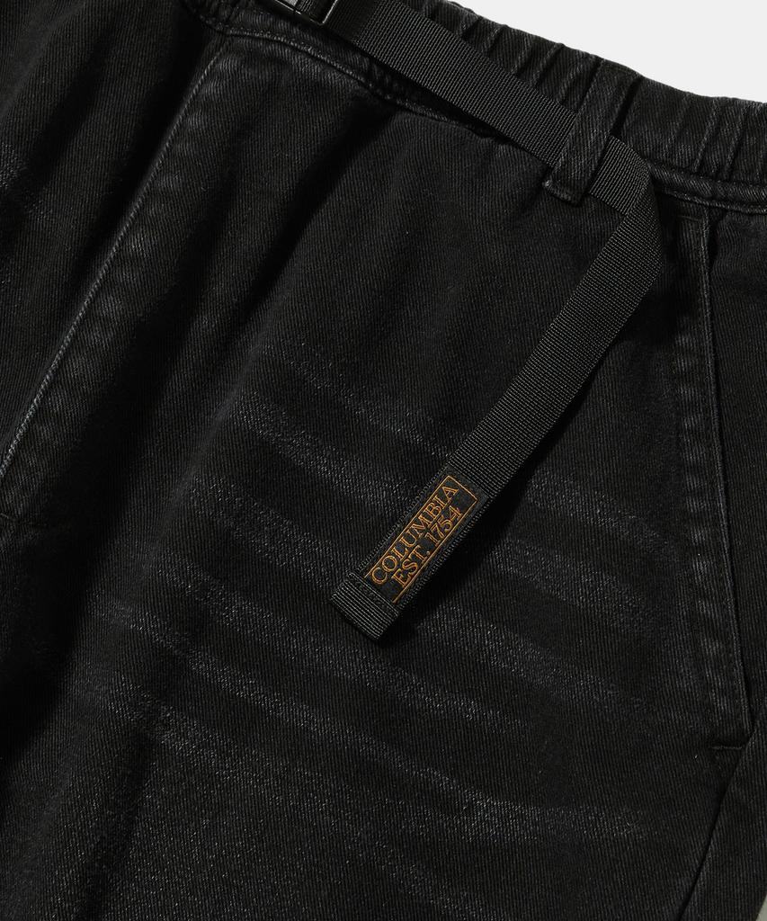 COLUMBIA UNIVERSITY Trajan Label Loose-Fit Washed Denim Pants_Black Jean