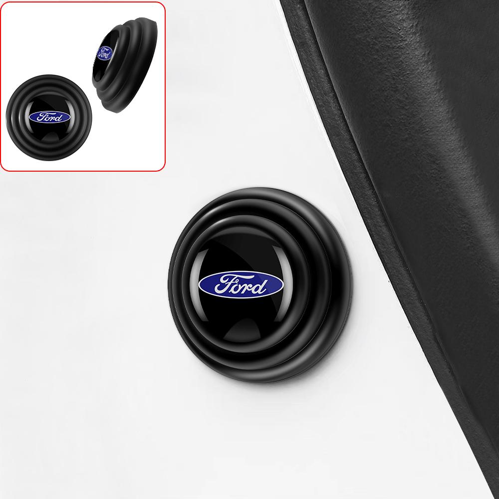 BBBR3 4/8/12pcs Car Door Hood Trunk Shock Absorber Cushion Pad Center Cover For Ford 2 Focus Ranger Mustang Fiesta Kuga Escape Mondeo