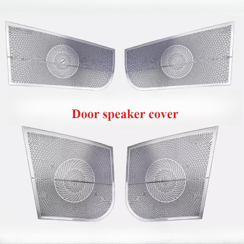 Glasses Case Panel Trim Front Reading Lamp Cover Decoration Sticker For Mercedes Benz S Class W221 2007-13 Interior Accessories