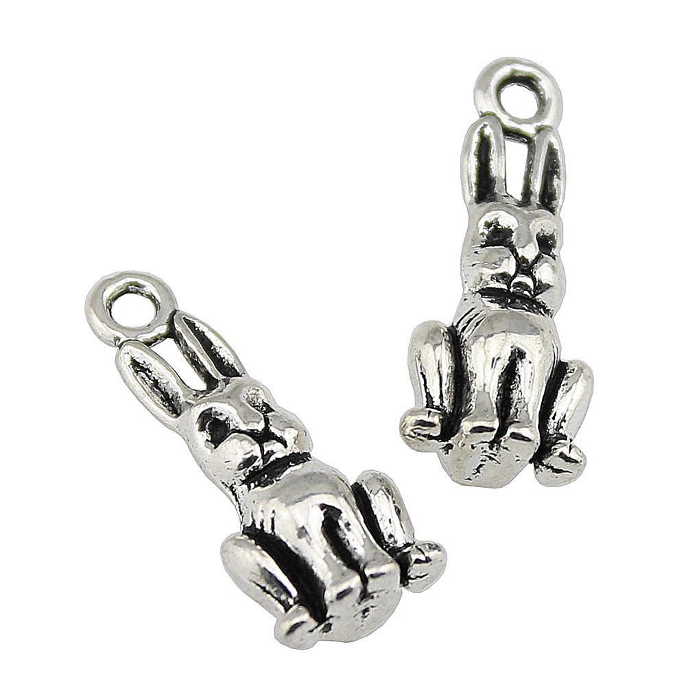 Charms Pig Sheep Cow Rabbit Pendants Wedding Jewelry Findings QC099