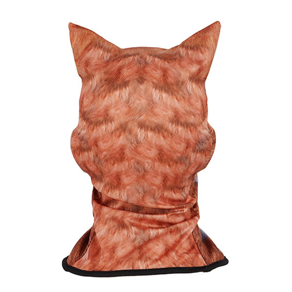 5/1 Stück 3D Stehohren Tier Sturmhaube Gesichtsmaske für Musikfestivals Raves Ski Cosplay Party Outdoor Sonnenschutz Sturmhaube Hut