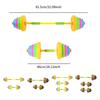 Kids Toys Dumbbell and Barbell Adjustable Weight Gym Fitness Strength Training Sensory
