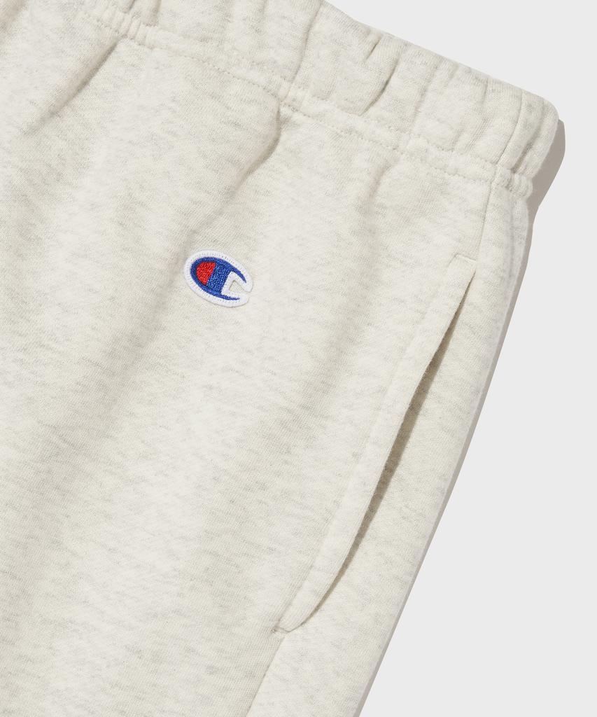 CHAMPION C-Logo Straight Sweatpants Cream