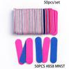 Xiaomi 50/100pcs Double Side Nail Files Mini Wood Sanding Buffer Block Set For Gel Polish Manicure Pedicure Salon Nail Art Tools