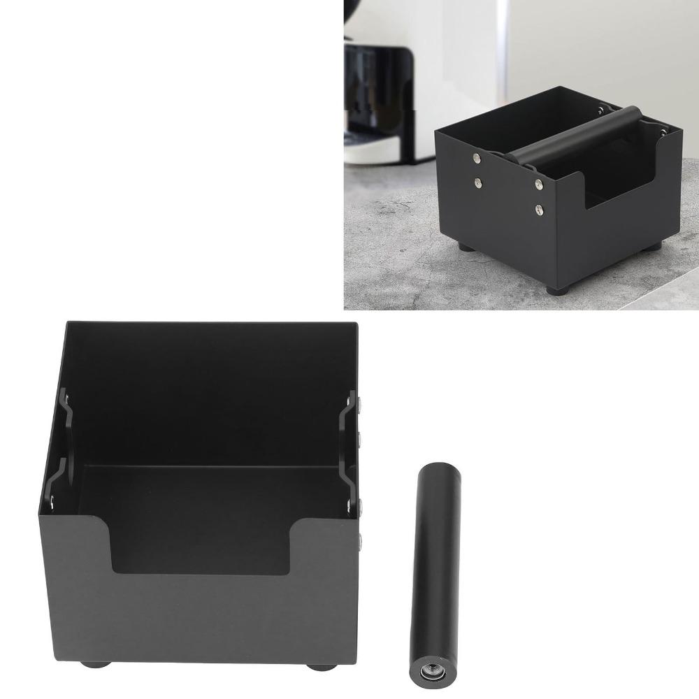Detachable Coffee Waste Bin Anti-Skid Base Espresso Knock Box Coffee Knock Box  For Barista Use