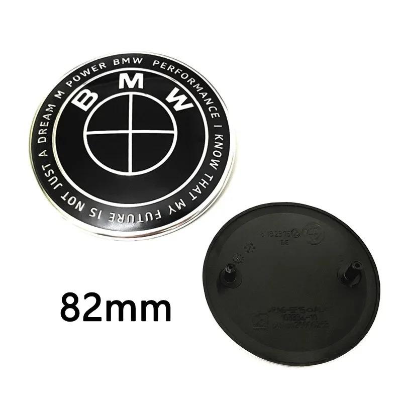 BMW Car Hood Rear Emblem Steering Wheel Stickers Rims Cap Badge 1/4/7 Pcs Compatible with G01 G20 X3 X5 F30 E36 F20 E46 X6 M4 E6 Bzvm78