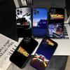Back To The Future Phone Case For iPhone 16 15 14 13 12 Mini 11 Pro XS Max X XR SE 6 7 8 Plus Soft Silicone Cover