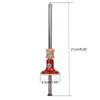 Wheel Marking Gauge with Fine-tuning Woodworking European Style Scriber Carpentry Parallel Line Drawing Mortise Wood Scribe Tool