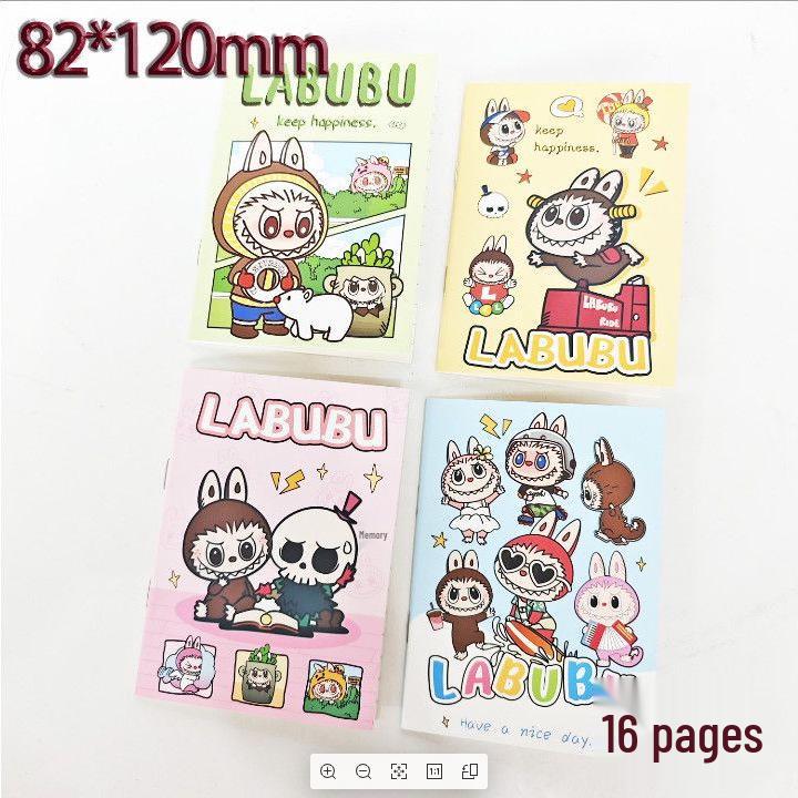 Capybara Cartoon Pocket Notebook - Cute, Portable Mini Diary for Students