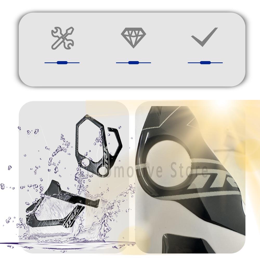 TRK702 Accessories 3D Gel Epoxy Resin Sticker Kit Heel Beat Protection For Benelli TRK 702 TRK 702 X 2023-