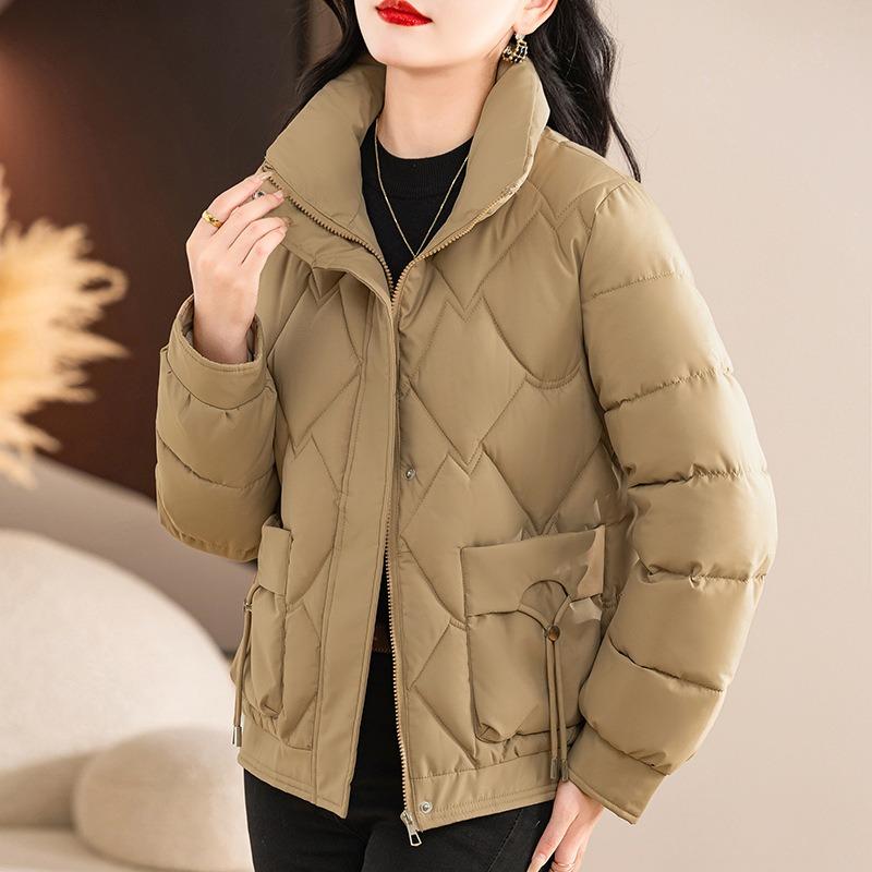 Padded clothes women's new large size short women's padded clothes trendy winter jacket small padded jacket batch