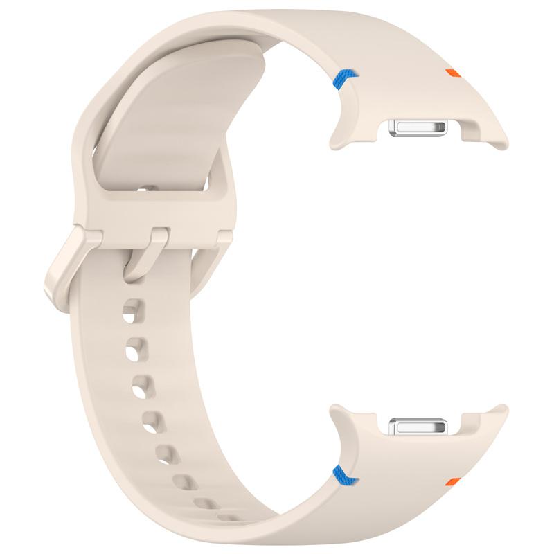 

Оригінальний силіконовий ремінець для смарт-годинника Samsung Galaxy Watch 8 8 Classic Ultra2 Замінний ремінець для Galaxy Watch8 40 мм 44 мм 5.3-7.5（S) бежевий