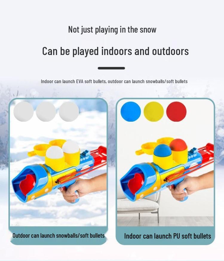 Snowball Maker & Play Set: Children's Winter Outdoor Toy