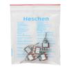 Heschen MTS-223 ON-OFF-ON DPDT Mini Momentary Toggle Switch 6 Pin, 2A 250V, 6A 125V, Pack of 5