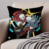 Game UUndertaleS Cushion Cover Pillowcase Antidustmite Invisible Zipper Short Plush Sofa Cushion