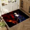 Game G-Guilty Floor Mat Soft Thickened Absorbent Non-Slip Bedroom Living Room Door Mat Home Decor Flannel Rugs