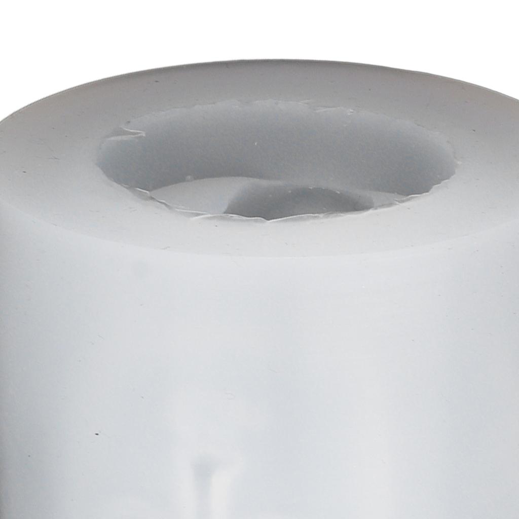 Silikon-Kerzenform BPA-frei Leicht zu entformen Silikon-Eisform für Seifen Badezusätze Lotion