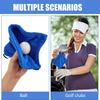 Compact Portable Golf Ball Wipe Cloth - Microfiber Soft Absorption Cleaning Towel  Golf Cleaning Accessory