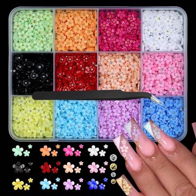 Decoração de unhas – Diamantes falsos e decorações para unhas