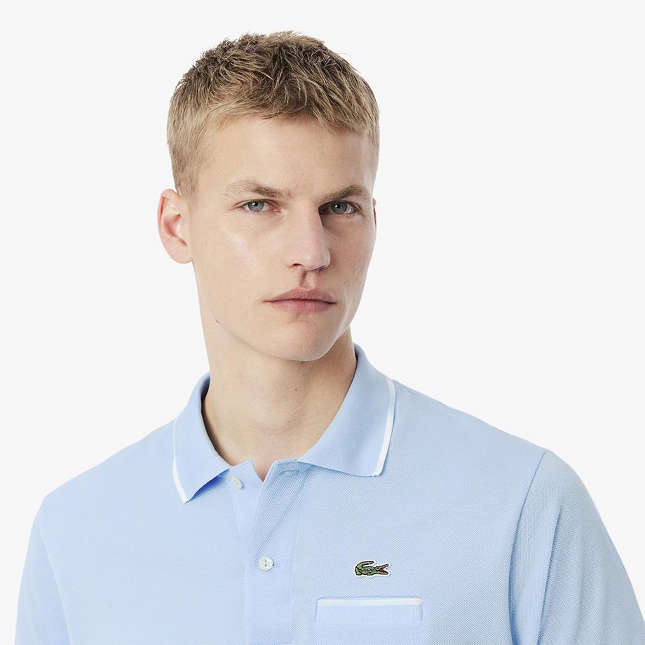 [lacoste] Men's Tipping Point Pocket Short-Sleeve Polo PH9838-55GFV2