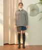 Near&Dear Tumble Lining Check Jacket [Beige]