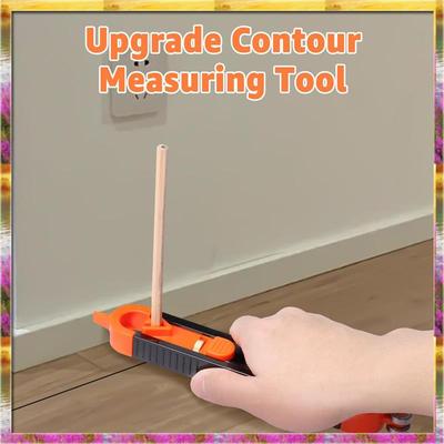 Aug. 2Pcs Precise Contour Scribe Tool, Adjustable Contour Gauge Tool With Pencils And Lock, Corner Measuring Scribing Tool