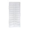 Ultra-Thin Frosted Long Trapezoid Flat Arch Nail Tips – Seamless Half-Cover Manicure Patches