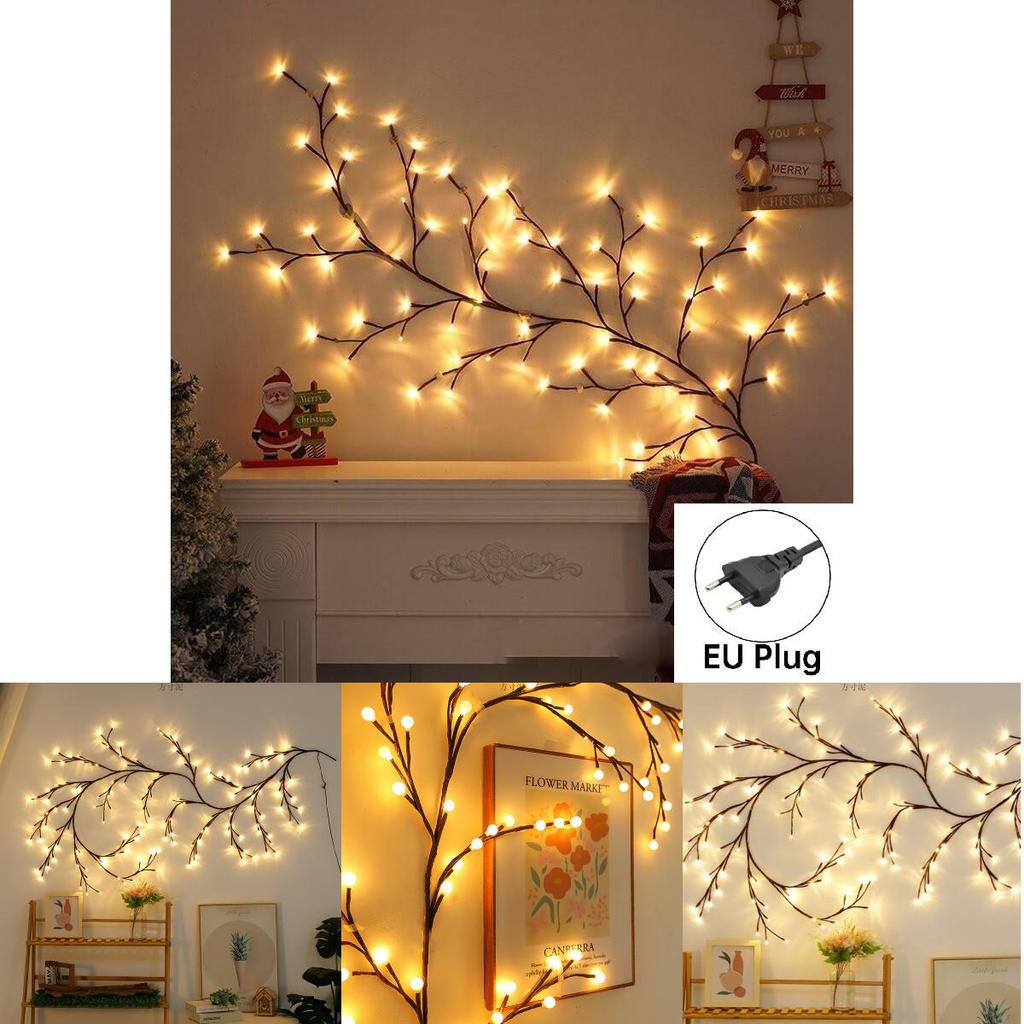 Led String Light Pvc Material Indoor Decor For Bedroom And Living Room Ambiance