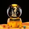 Veilleuse Boule de Cristal Hippocampe Coloré - Cadeau Parfait pour les Anniversaires d'Amis