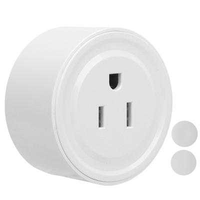 2pcs Smart Socket Outlet Wireless Remote Switch Set Self Powered White for Household Appliances  AC