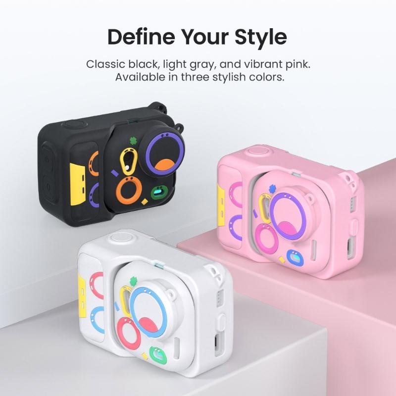 Shockproof Silicone Cover With Quick Release Mount for Go Ultra Camera Accessories AntiSlip Protective Case