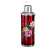 Retro Chinese Style Handheld Thermos Flask for Tea - Nostalgic Wedding Celebration Kettle with Aluminum Shell