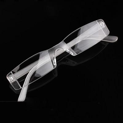 Levné Unisex Presbyopické brýle Brýle na čtení Čiré Brýle na čtení bez obrouček Průhledné čiré +1,00-+4,00 Dioptrie