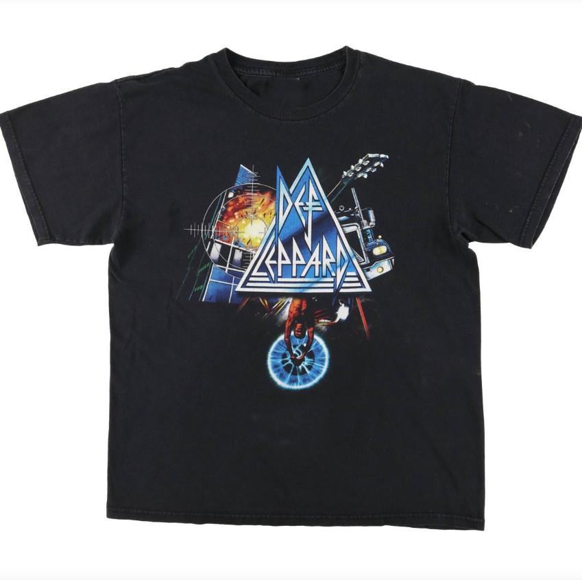 Vintage DEF LEPPARD band T-Shirt Cotton Adult S-5XL GS554 Unisex T-Shirt XL