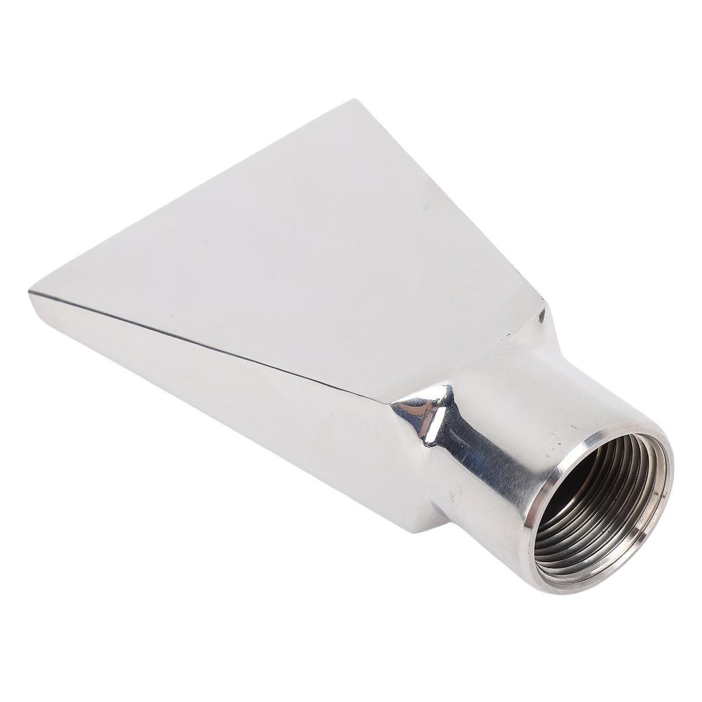 Fan Shaped Fountain Spray Nozzle Flat Duck Bill Fountain Sprinkler Nozzle 3 4 Inch Thread for Garden Pond