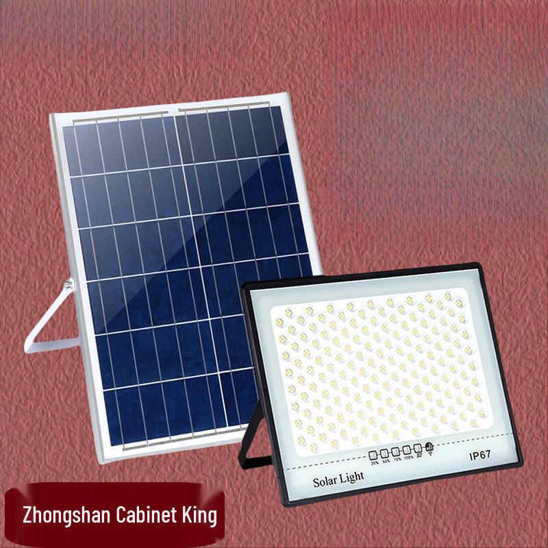 Solar-Powered Outdoor Wall and Street Lights with Motion Sensor