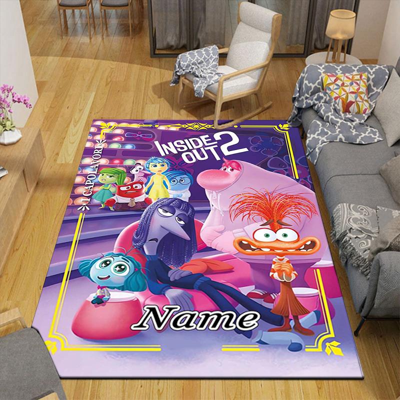 Custom 1Pc Inside Out Emotions Rug Office Carpet Indoor Outdoor Entrance Doormat Nonslip Soft And Comfortable Living Room D91681