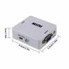 Portable HD 1080P HD To VGA Converter With Audio VGA2HD Video Box Adapter For Computer HDTV Projector For DVD PS3