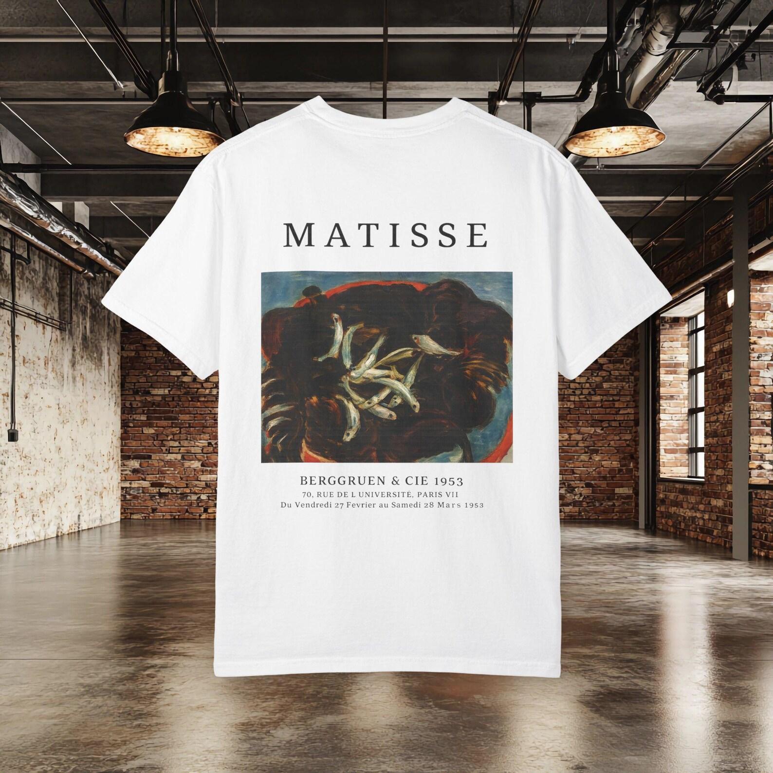 Henri Matisse Goldfish Shirt, Matisse Art T shirt, Museum Graphic Tee, Modern ArT shirt French Artist Tee, Gallery ArT shirt, Art Lover Gift 4XL