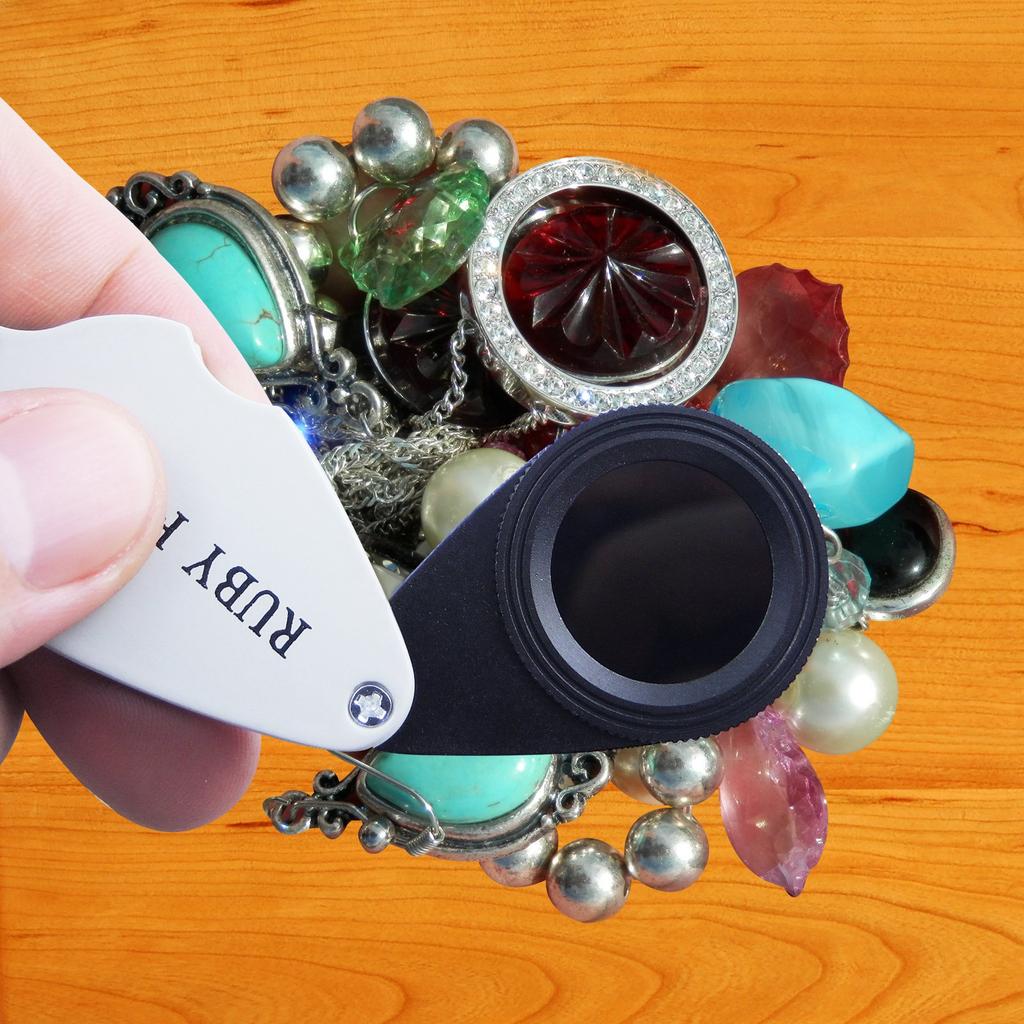 GAIN EXPRESS Folding Ruby Filter Identification Tool for Emeralds and Gemstones