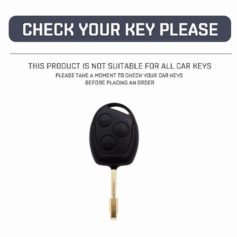 3 Buttons TPU Car Remote Holder Case Fob Key Cover for Ford MONDEO FIESTA FOCUS C-MAX S-MAX TRANSIT KA GALAXY