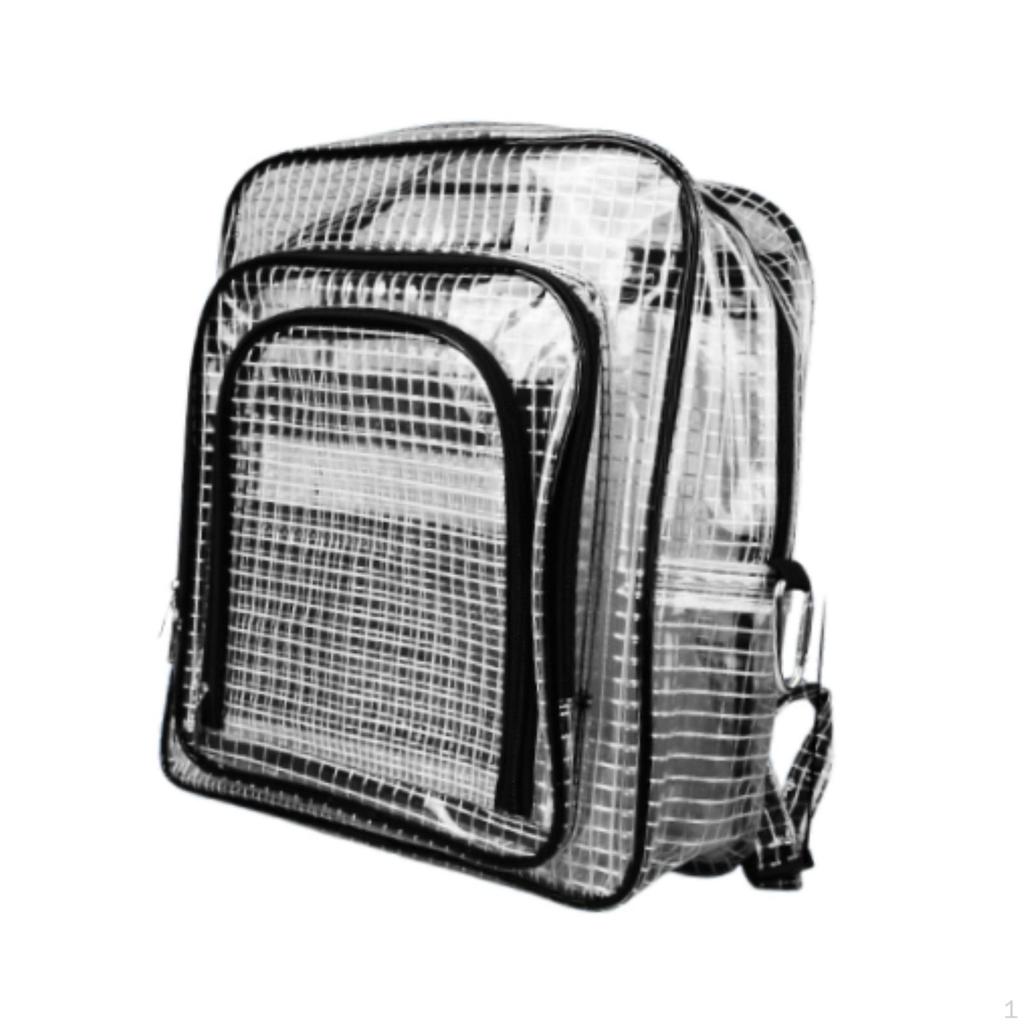 Cleanroom Tool Bag Backpack Plumber Portable Workplace Adjustable Strap Working PVC Shoulder