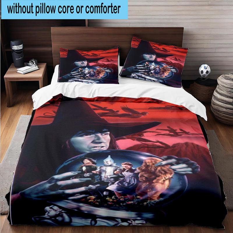 3PCS Wonderful Wizard Adventure 3pcs Bedding,Including 3PCS Duvet Cover And 2pcs Pillowcases Perfect for Christmas,Ideal for Bedroom, Dormitory